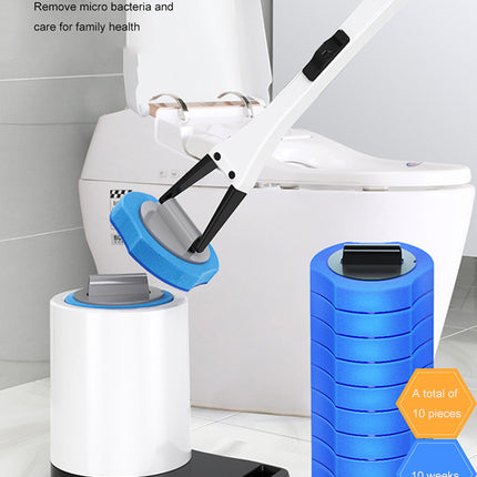 Toilet Brush Without Dead Angle Cleaning Toilet Brush Disposable Household Long Handle Cleaner Tool Bathroom Accessories