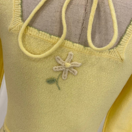 Half sleeve square neck pocket dress