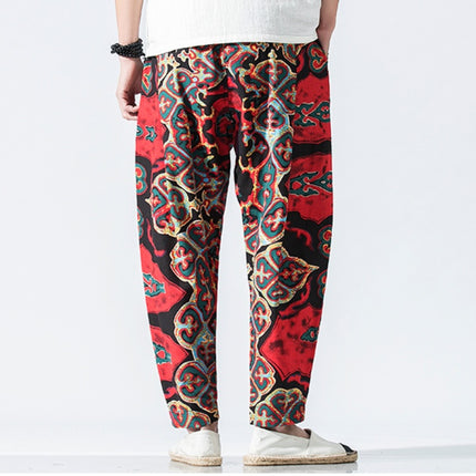 Chinese Style Small Foot Lantern Nine Pants