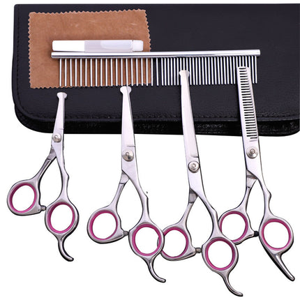 Stainless steel pet trimming shears