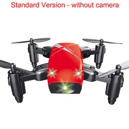 Micro Foldable RC Drone 3D Bearing Steering Wheel Remote Control Quadcopter Toys With Camera WiFi APP Control Helicopter Dron Kids Gift