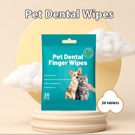 Cat Dog Ear Teeth Cleaning Finger Stall