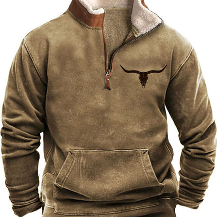 Autumn And Winter Amazon New Printed Long-sleeved Top