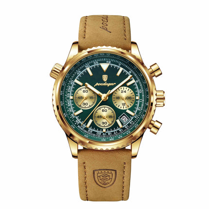 Men's Multi-functional Quartz Waterproof Watch