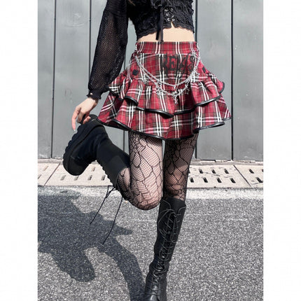 Y2g Niche Cake High Waist A- Line Skirt