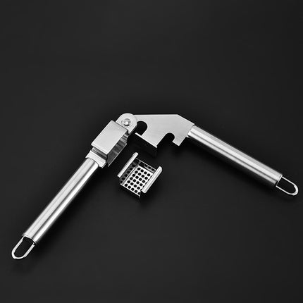 Multi-function cutting garlic stainless steel garlic press