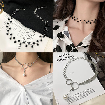 Personalized Simple Collar Short Neckband Neck Chain