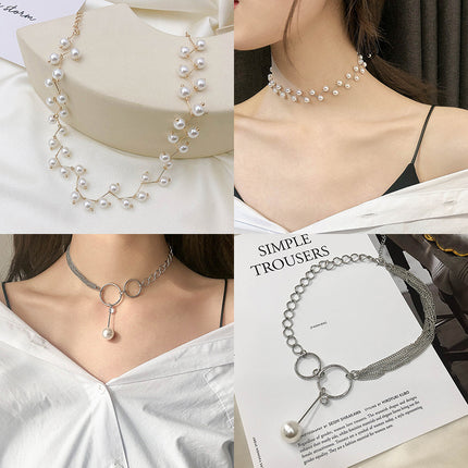 Personalized Simple Collar Short Neckband Neck Chain