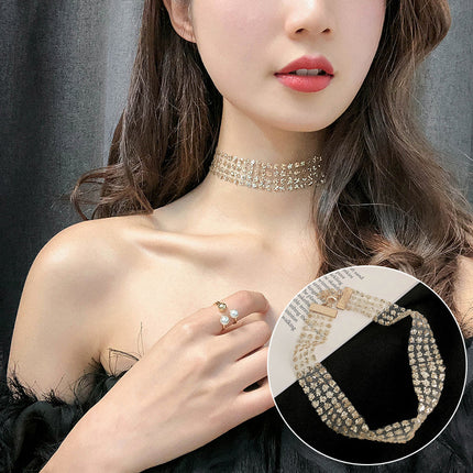 Personalized Simple Collar Short Neckband Neck Chain