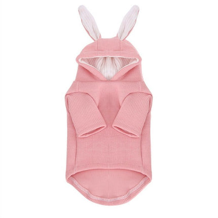 Dog Bichon Teddy Fighting Rabbit Ear Sweatshirt