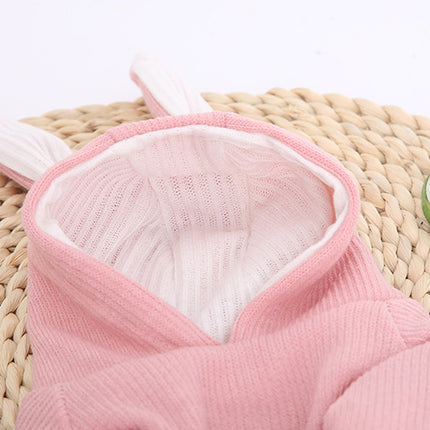 Dog Bichon Teddy Fighting Rabbit Ear Sweatshirt