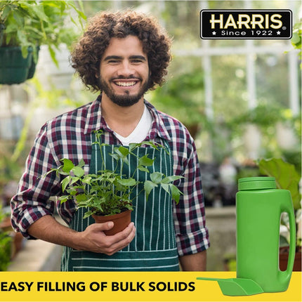 Hand Held Seed Fertilizer Salt Spreader Adjustable Hole 2L