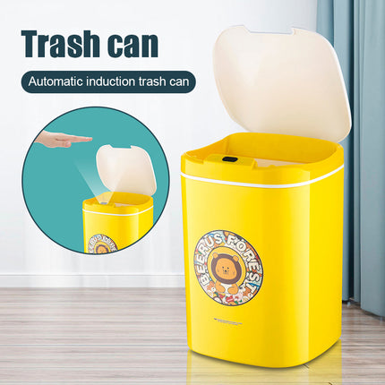 Electric Intelligent Automatic Induction Touchless Infrared Motion Sensor Rubbish Trash Can Smart Waste Bins