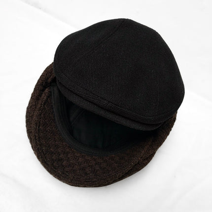 Autumn And Winter Fashion British Gentleman Knit Black