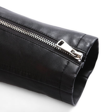 Men's Motorcycle Leather Jacket Jacket