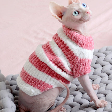 Hairless Cat Winter Thicken Warm Cotton Sweater