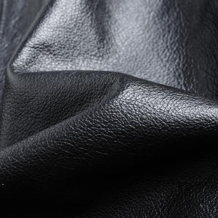 Top Layer Cowhide Leather Leather Jacket Men's Short Slim Leather Jacket Jacket