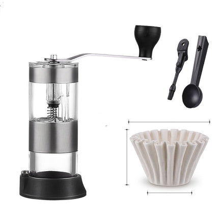 Hand Grinder Coffee Bean Grinder Small Mini Manual Grinder All-In-One Coffee Machine