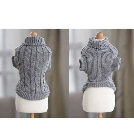 Short Hairless Warm Sweater For Cute Kittens And Dogs