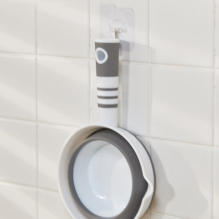 Folding Portable Collapsible Bucket Outdoor Telescopic Barrel Kitchen Camp Bucket Hanging Foldable Water Scoop Water Scoop