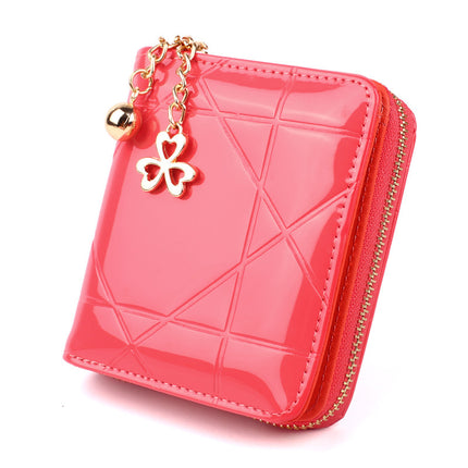 Ladies Coin Patent Leather Embossed Leather Ja