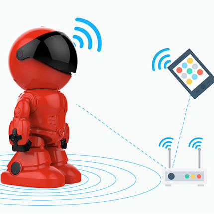 Cloud Wifi IP Surveillance Camera, Intelligent Home Security Device, Video Video Baby Monitor with Auto Tracking