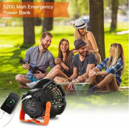 Multifunction LED Lighting Lamps For Home Ceiling Light With Fan Remote Control Lamps For Garden Outdoor Camping Party