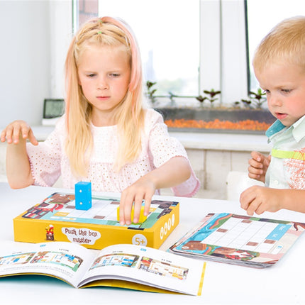 Labyrinth Assembled Magnetic Building Blocks Educational Wooden Toys