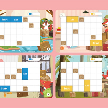 Labyrinth Assembled Magnetic Building Blocks Educational Wooden Toys