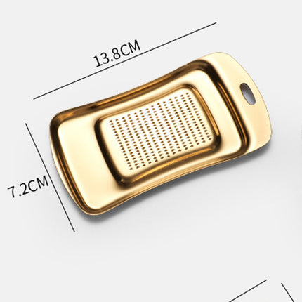 Stainless Steel Multi-function Mud Ginger Shaver Garlic Paste Machine Melon Fruit Vegetable Tools