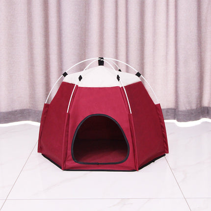 Cat Litter Kennel Cage Warm Tent
