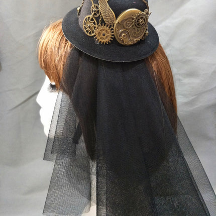 Party Show Decoration Hat Steampunk Hat Retro Lolita Accessories Gear Gay