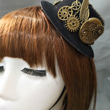 Party Show Decoration Hat Steampunk Hat Retro Lolita Accessories Gear Gay