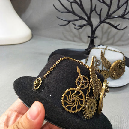 Party Show Decoration Hat Steampunk Hat Retro Lolita Accessories Gear Gay