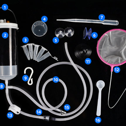 Automatic Thin Big Red Hatching Bucket Shallow Tray Can Hatch Brine Shrimp Eggs