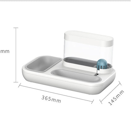 4 Style Pet Cat Bowl Dog for Cats Feeder Bowls Kitten Automatic Drinking Fountain 1.5L Capacity Puppy Feeding Waterer Products