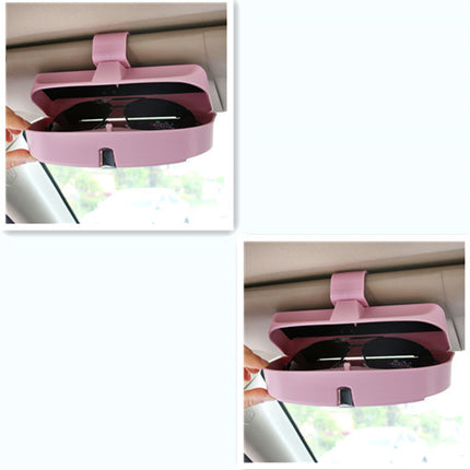 Car glasses case car sun visor bill glasses clip