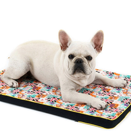 Thickened Pet Printing Canvas Dog Mats Dog Bed Mats Dog Bed Mattresses