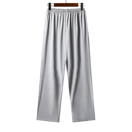 Summer Ice Cotton Short-Sleeved Shirt Set