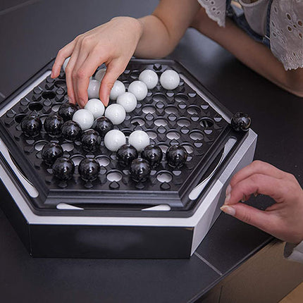 Table Games Abalone Family Board Game Intellectual Development Desktop Party Home Marble Strategy Game For Children Kids