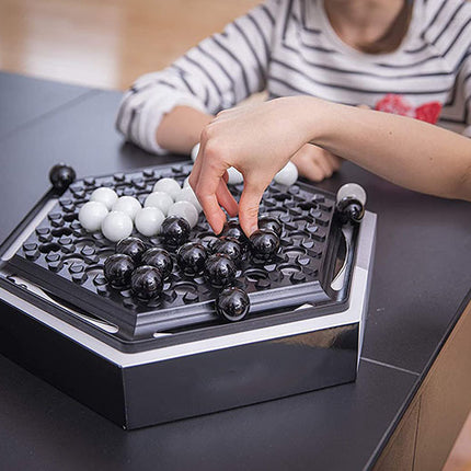 Table Games Abalone Family Board Game Intellectual Development Desktop Party Home Marble Strategy Game For Children Kids