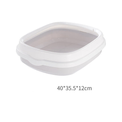 Large Cat Litter Box Detachable Anti-splashing Cat Litter Box Cat Pet Supplies