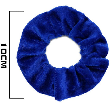 50  Pcs Gold velvet hair ring