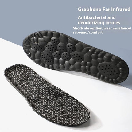 Antibacterial Deodorant Massage Sports Graphene Insole