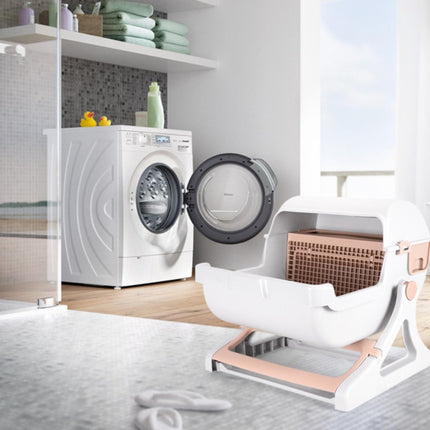 Cat toilet pet toilet semi-enclosed litter box