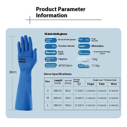 Nitrile Gloves Thousand-grade Purification Workshop Disposable