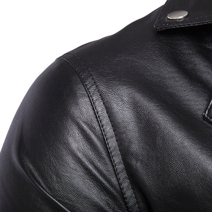 Men's Motorcycle Leather Jacket