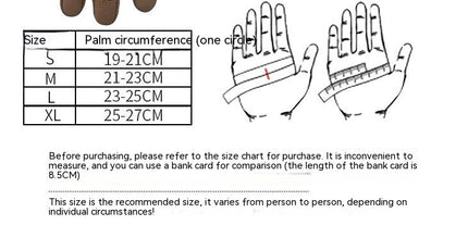 Outdoor Mountaineering Anti-skid Motorcycle Full Finger Gloves Touch Screen