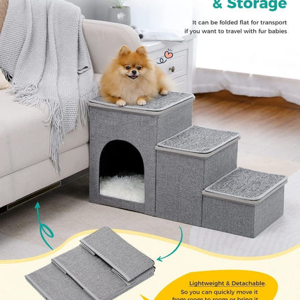 Pet Ladder Dogs And Cats Step Foldable