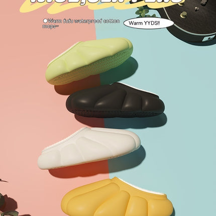 Couple Personality Baotou Pumpkin Cotton Slippers